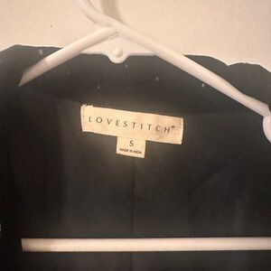 Lovestitch Black Velvet Jacket